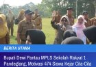 Bupati Dewi Setiani Motivasi 474 Siswa Sekolah Rakyat: Jangan Takut Bermimpi, Kejar Cita-Cita Setinggi Mungkin