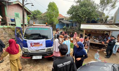 Pemuda Berdampak Salurkan 32.000 Liter Air Bersih bagi Warga Terdampak Kekeringan di Desa Kaduela, Pandeglang