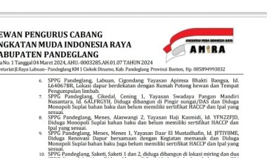 10 SPPG Di Duga Langgar Ketentuan BGN, DPC AMIRA Pandeglang Minta Evaluasi Menyeluruh