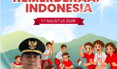 Camat Munjul Kabupaten Pandeglang HASIM, SE, MM, Ucapkan Selamat HUT ke-81 RI