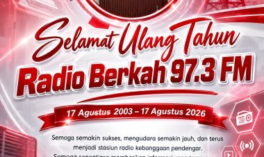 23 Tahun Radio Berkah 97.3 FM, Terus Mengudara, Mengedukasi dan Menginspirasi Masyarakat Pandeglang