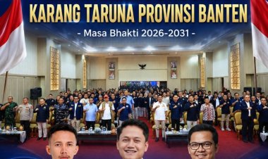 Ketua dan Pengurus Karang Taruna Pandeglang, Sampaikan Selamat Kepada Pengurus Banten Periode 2026-2031 yang Dilantik