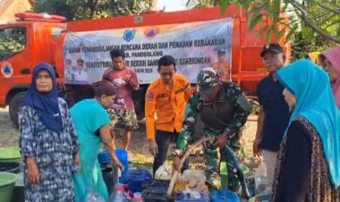 Kemarau 2026 Mengeringkan Pandeglang, BPBD-PK Sudah Distribusikan Air ke 16 Kecamatan