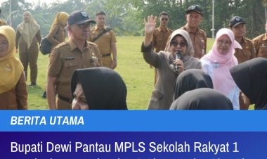 Bupati Dewi Setiani Motivasi 474 Siswa Sekolah Rakyat: Jangan Takut Bermimpi, Kejar Cita-Cita Setinggi Mungkin