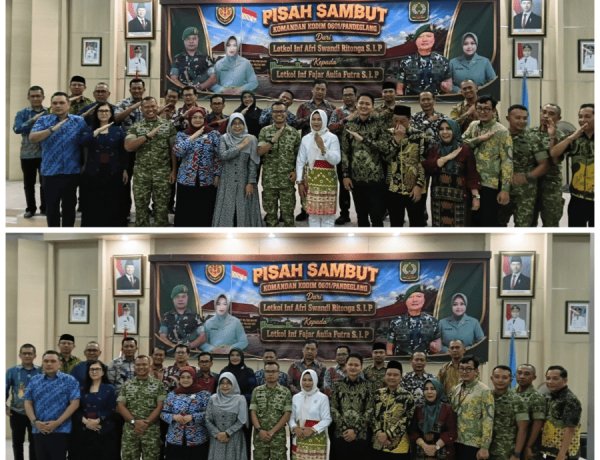 Lepas Sambut Dandim 0601/Pandeglang, Bupati Dewi Setiani Apresiasi Dedikasi TNI