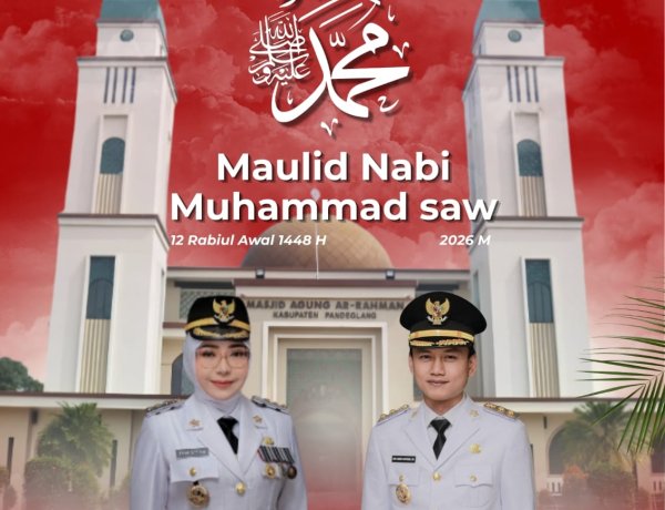 Momentum Maulid Nabi 1448 H, Pemkab Pandeglang Ajak Masyarakat Meneladani Rasulullah dan Memperkuat Ukhuwah