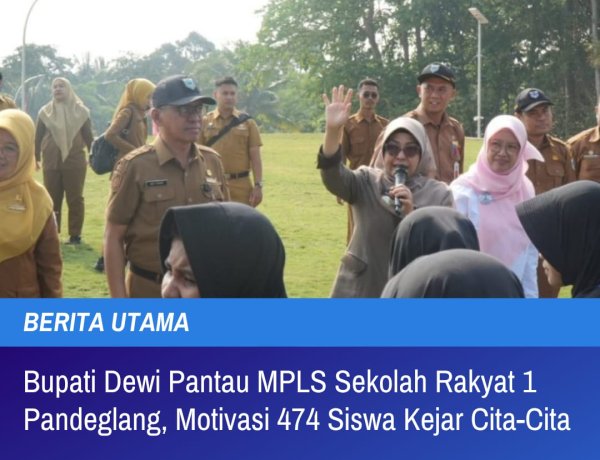 Bupati Dewi Setiani Motivasi 474 Siswa Sekolah Rakyat: Jangan Takut Bermimpi, Kejar Cita-Cita Setinggi Mungkin