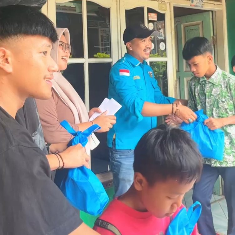 HUT RI ke-81, DPD KNPI Pandeglang Pilih Berbagi Kasih: Salurkan Air Bersih hingga Santuni Anak Yatim