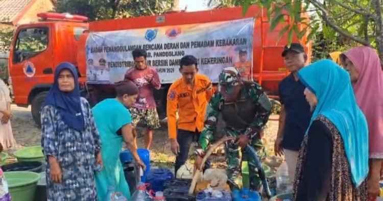 Kemarau 2026 Mengeringkan Pandeglang, BPBD-PK Sudah Distribusikan Air ke 16 Kecamatan