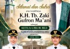 Pemkab Pandeglang Ucapkan Selamat Atas Terpilihnya K.H. TB. Zaki Gufron Ma'ani Sebagai Ketua Umum MUI Pandeglang