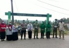 Polsek Bojong Bersama Muspika Bagikan 1.500 Masker, Warga Diimbau Waspada Dampak Erupsi Gunung Anak Krakatau