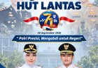 BUPATI DAN WAKIL BUPATI PANDEGLANG UCAPKAN SELAMAT HUT LALU LINTAS BHAYANGKARA KE-71