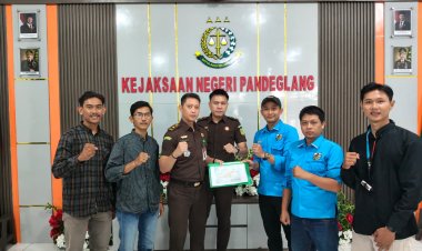 Kejari Pandeglang Siap Tindak Lanjuti Pengaduan PBB-P2 Desa Kertaraharja, KEMAS dan KNPI Kawal Proses