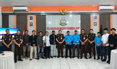 Kejari Pandeglang Siap Tindak Lanjuti Aduan KEMAS dan DPD KNPI Pandeglang Terkait Dugaan Pengelolaan PBB-P2 di Desa Kertaraharja