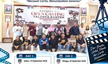 Pendopo Pandeglang Jadi Panggung Talenta Muda, Road Show Open Casting Lumbung Dongeng Nuswantara Resmi Dibuka