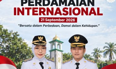 BUPATI DAN WAKIL BUPATI PANDEGLANG SERUKAN SEMANGAT PERDAMAIAN DI HARI PERDAMAIAN INTERNASIONAL 2026