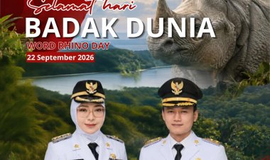 Pemkab Pandeglang Ajak Masyarakat Jaga Kelestarian Badak di Hari Badak Dunia 2026