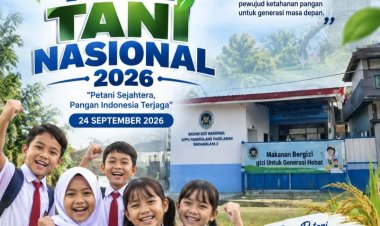 SPPG Sindanglaya 02 Pagelaran, Sampaikan Selamat Hari Tani Nasional 2026, Bersama Kita Dukung Kedaulatan Pangan Indonesia