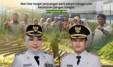 Hari Tani Nasional 2026, Pemkab Pandeglang Tegaskan Komitmen Perkuat Petani dan Ketahanan Pangan
