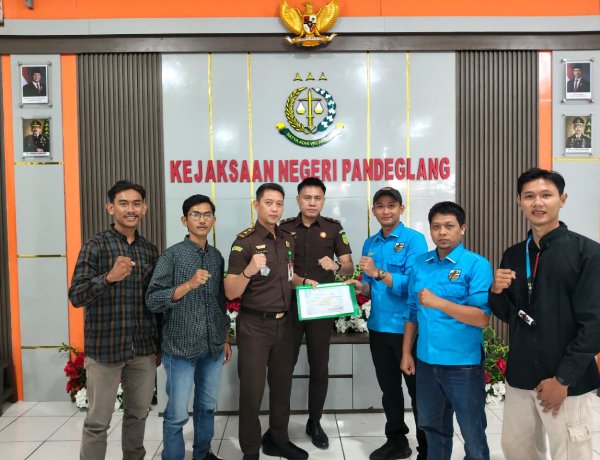 Kejari Pandeglang Siap Tindak Lanjuti Pengaduan PBB-P2 Desa Kertaraharja, KEMAS dan KNPI Kawal Proses