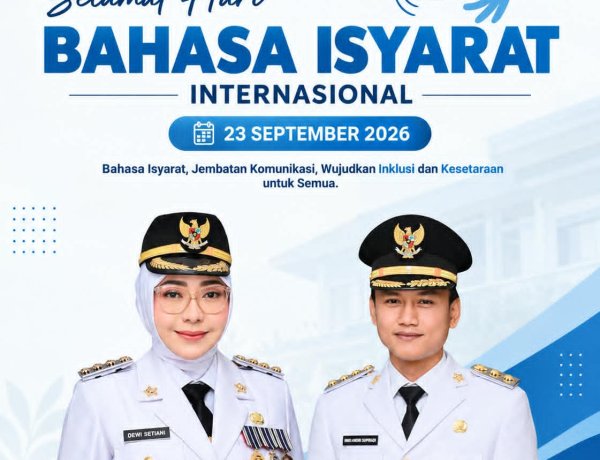 Pemkab Pandeglang Tegaskan Komitmen Mewujudkan Komunikasi Inklusif pada Hari Bahasa Isyarat Internasional