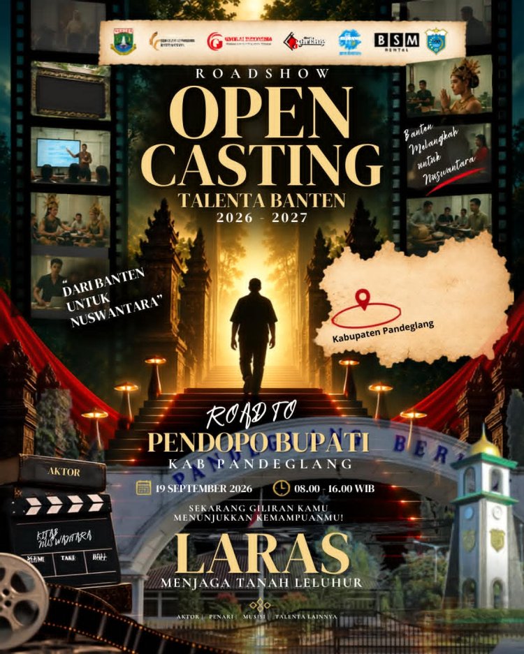Talenta Pandeglang, Saatnya Bersinar! Open Casting Film LARAS Hadir di Pendopo Bupati