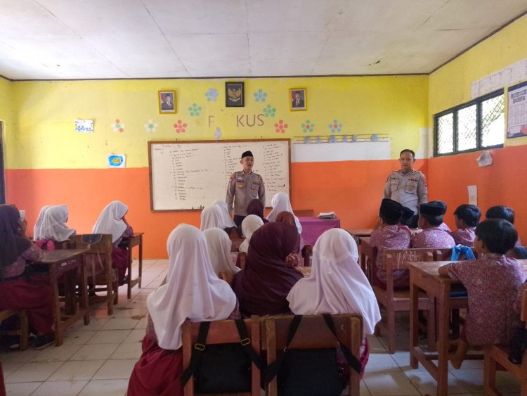 Polisi Peduli Pendidikan, Polsek Bojong Sambangi SDN Geredug 3 Cegah Kekerasan dan Dukung Keamanan Program MBG