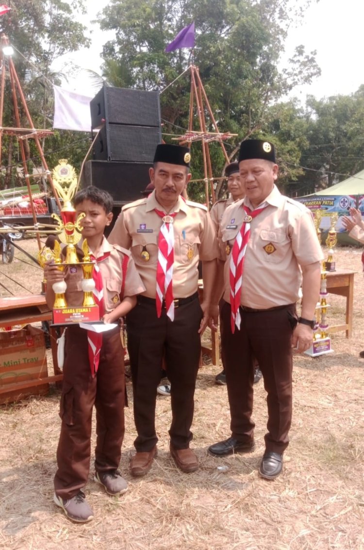 SDN Patia 1 Pertahankan Prestasi yang Kembali Raih Juara Umum di LT 2 Kwarran Patia