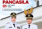 Bupati dan Wakil Bupati Pandeglang Ajak Masyarakat Teguhkan Nilai Pancasila di Hari Kesaktian Pancasila 2026