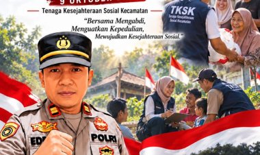 KAPOLSEK BOJONG SAMPAIKAN UCAPAN SELAMAT HARI TKSK 2026, APRESIASI PENGABDIAN DAN KEPEDULIAN SOSIAL DI KECAMATAN BOJONG