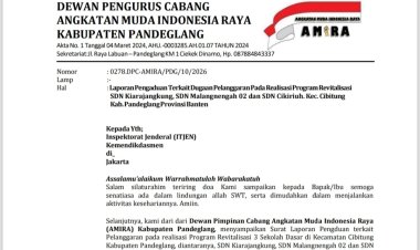 Diduga Tidak Sesuai Juknis, DPC AMIRA Laporkan Kegiatan Program Revitalisasi SDN Malangnengah 02, SDN Cikiruh dan SDN Kiarajangkung Cibitung Ke Itjen Kemdikdasmen
