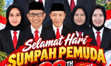 Jajaran Pimpinan dan Pegawai BKPSDM Pandeglang Sampaikan Selamat Hari Sumpah Pemuda Ke-98, "Patriot, Gigih, Berempati, Pemuda Untuk Indonesia"