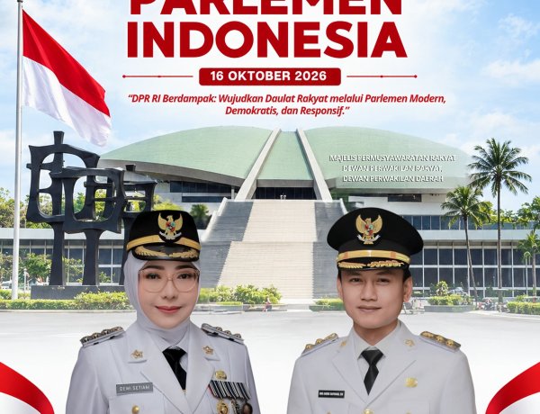 Hari Parlemen Indonesia 2026, Bupati dan Wakil Bupati Pandeglang Ajak Perkuat Demokrasi dan Aspirasi Rakyat