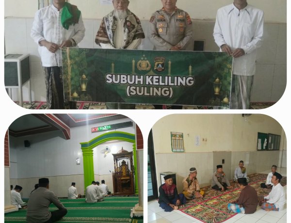 Polsek Bojong Gelar Subuh Keliling, Perkuat Silaturahmi dan Kedekatan Polisi dengan Masyarakat