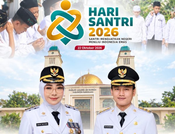 Pemkab Pandeglang Ucapkan Selamat Hari Santri Nasional 2026, Teguhkan Peran Santri Menuju Indonesia Emas