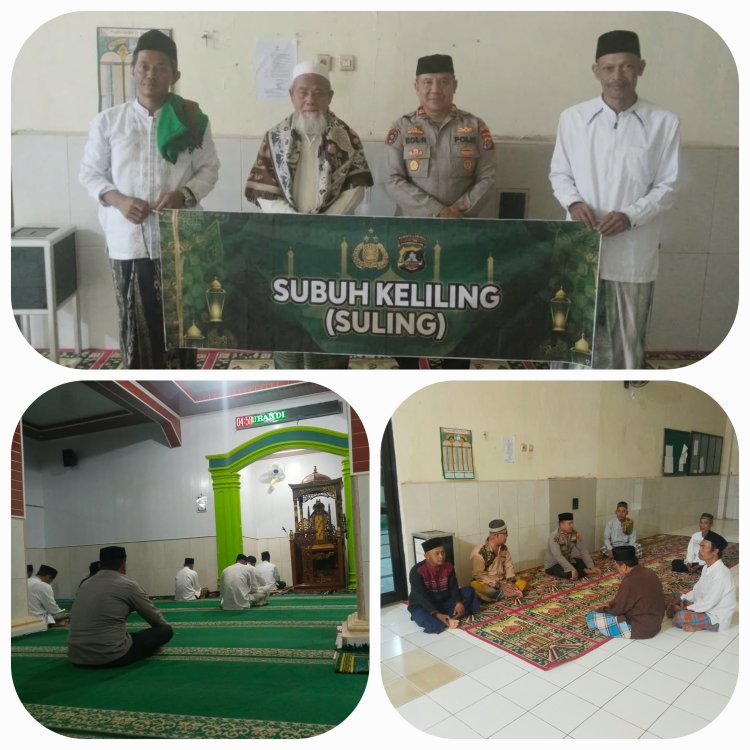 Polsek Bojong Gelar Subuh Keliling, Perkuat Silaturahmi dan Kedekatan Polisi dengan Masyarakat